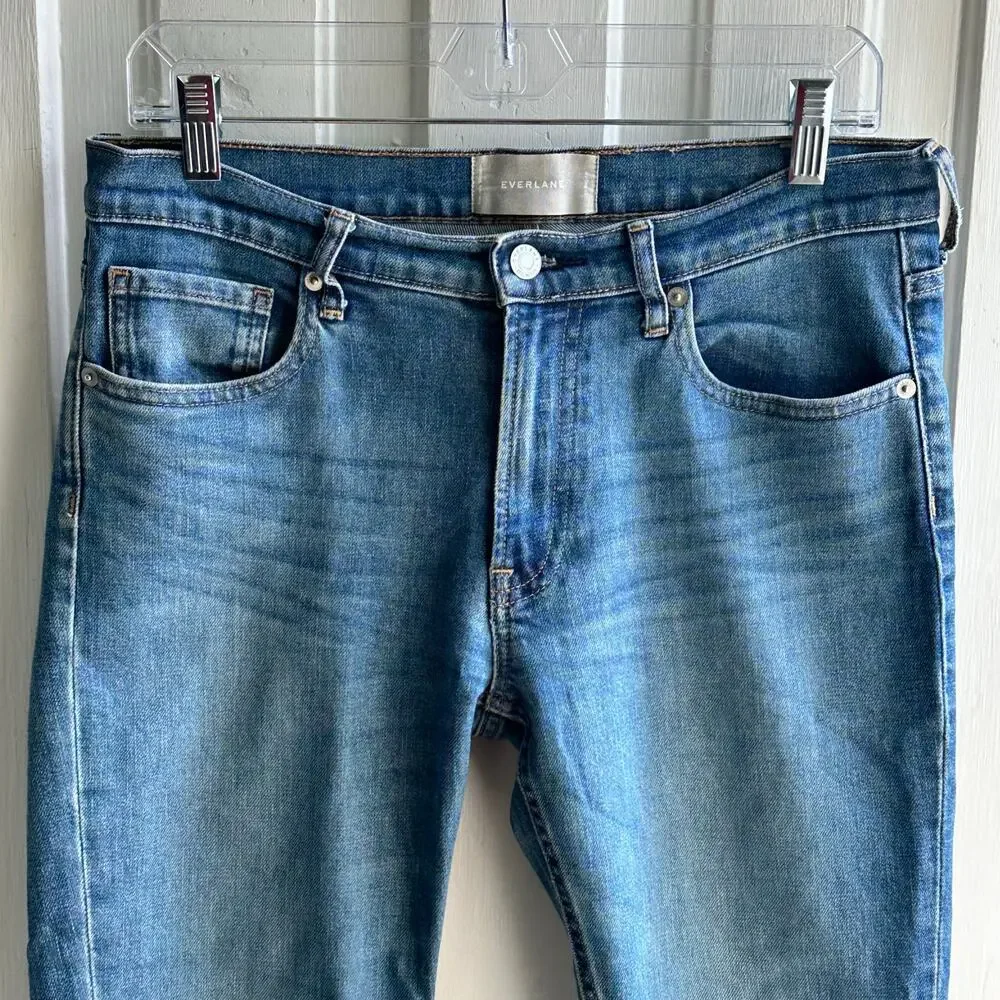 Everlane High Rise Slim Ankle Jeans